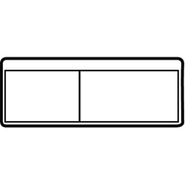 Toyota 42668-02030 Label