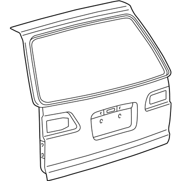 Toyota 67005-08031 Lift Gate