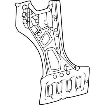 Toyota 61121-0E160 Cowl Side Panel