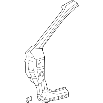 Toyota 61010-0E040 Outer Hinge Pillar, Passenger Side