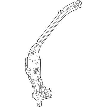 Toyota 61109-0E913 Hinge Pillar Reinforcement, Lower Driver Side