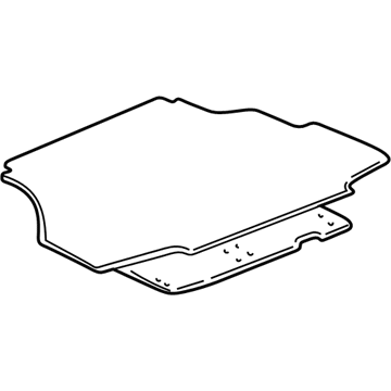 Toyota 64711-52021-C0 Floor Mat