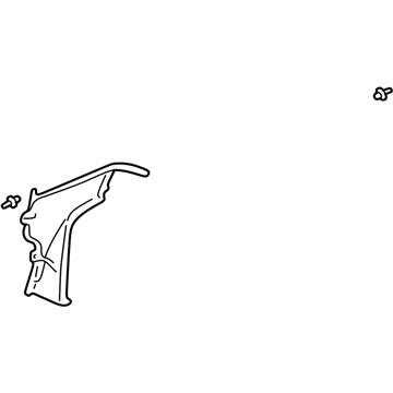 Toyota 64272-52010-B0 Partition Panel