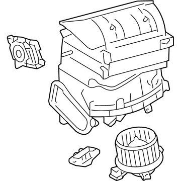 Toyota 87130-02520 Blower Assembly