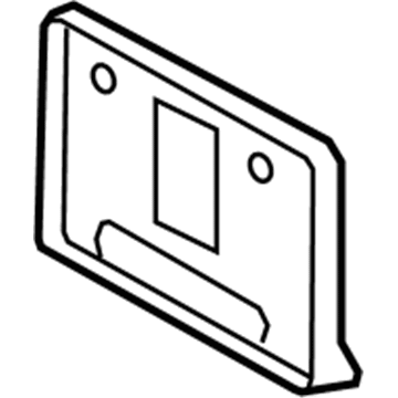 Toyota 75101-08030 License Bracket