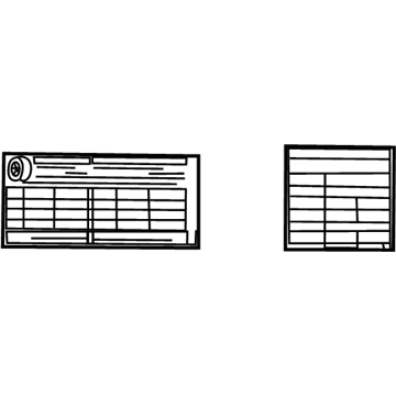 Toyota 42661-60391 Tire Pressure Label