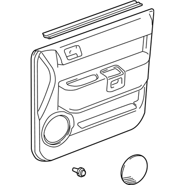 Scion 67650-52420-K0 Door Trim Panel