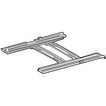 Toyota 63202-AE010 Rail Sub-Assy, Slide Roof