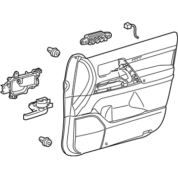 Toyota 67620-60X00-22 Panel Assembly, Front Door