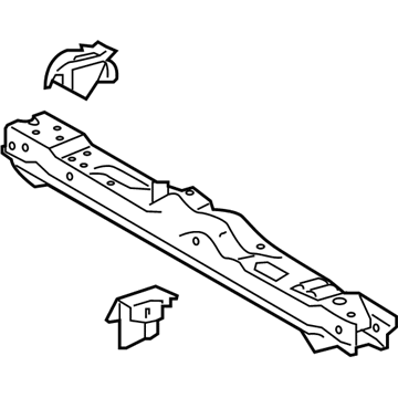 2019 Toyota RAV4 Radiator Support - 53205-42906