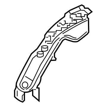 Toyota 53214-42050 Support, Radiator, U