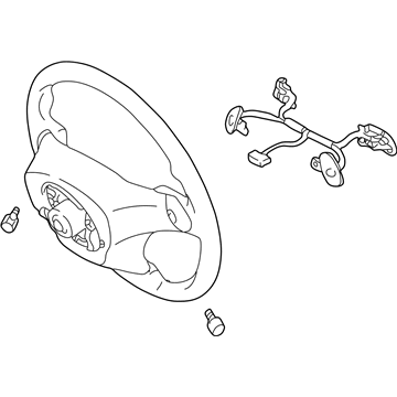 Toyota 45100-2B741-C0 Steering Wheel