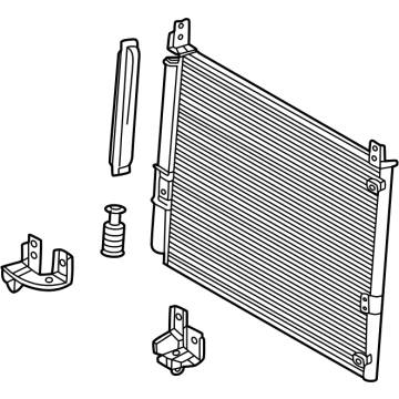 Toyota 884A0-0C010 Condenser Assembly