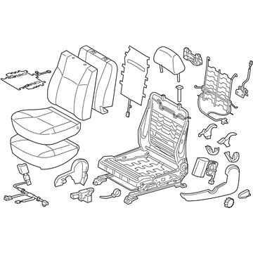 Toyota 71200-0Y240-B3 Seat Assembly