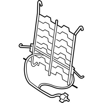 Toyota 72760-04030 Lumbar Support