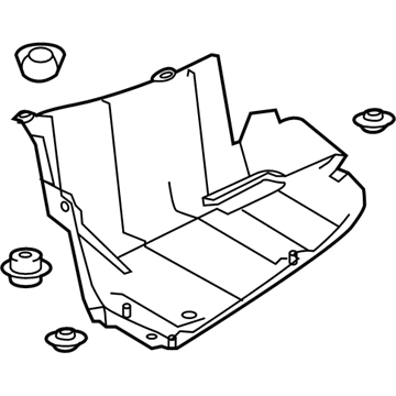 Toyota 58723-0E050 Side Cover