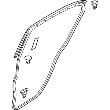 2016 Scion iA Door Seal - 67871-WB001