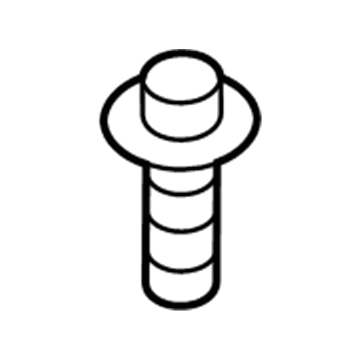 Toyota 90109-A0061 Grille Screw