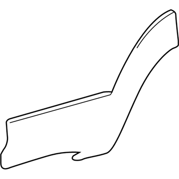 Toyota 75741-35130-A0 Lower Cladding