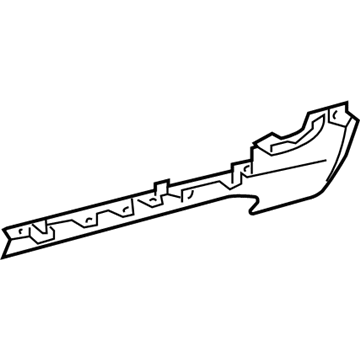 Toyota 75492-35010 Retainer, Outside Moulding