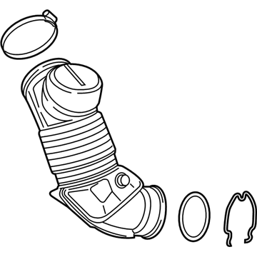 Toyota GR Supra Air Intake Coupling - 17881-WAA02