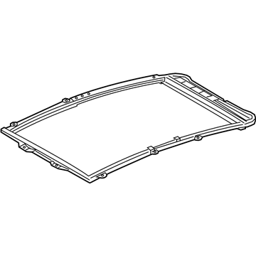 Toyota 63202-47030 Sunroof Frame