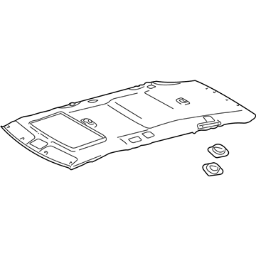 Toyota 63310-08100-B0 Headlining Assy, Roof