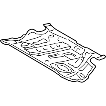 Toyota 58211-48905 Center Floor Pan