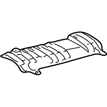 Toyota 58155-48010 Heat Shield