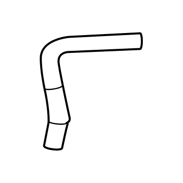 Toyota 16264-0P020 Coolant Hose