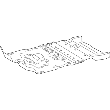 Toyota 58510-AE060-B0 Carpet Assy, Floor, Front