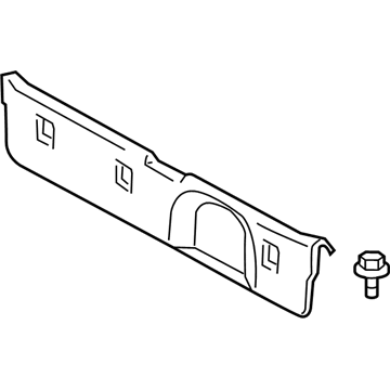 Toyota 67935-AE010-B0 Plate, Back Door Scuff