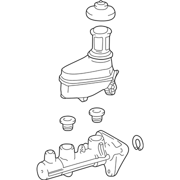 Toyota 47201-12800 Cylinder Sub-Assembly, B