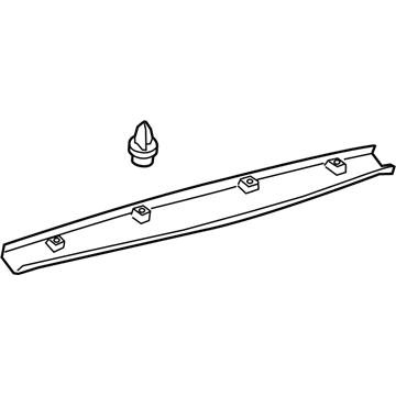 Toyota 64783-0T011-A0 Upper Molding