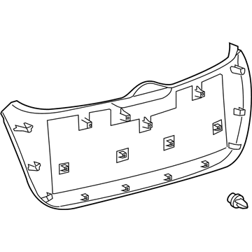 Toyota 64780-0T011-A0 Lower Trim Panel