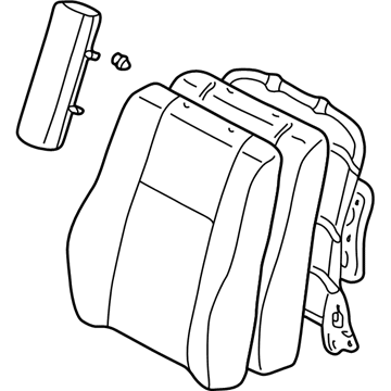 Toyota 71430-02140-B0 Seat Back Assembly