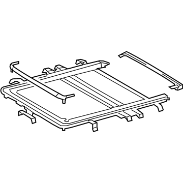 Toyota 63203-0E050 Housing Sub-Assembly, Sl