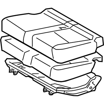 Toyota 71470-0C060-B4 Cushion Assembly