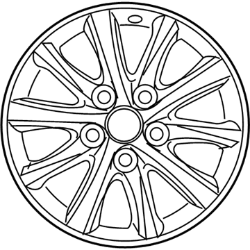 Toyota 42611-06B40 Wheel, Disc