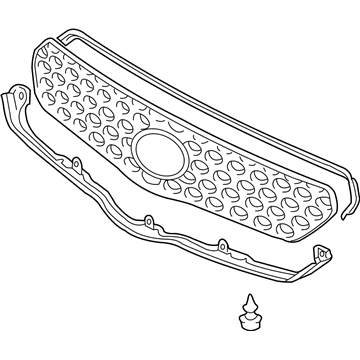 Toyota 53100-02100-A0 Grille Assembly