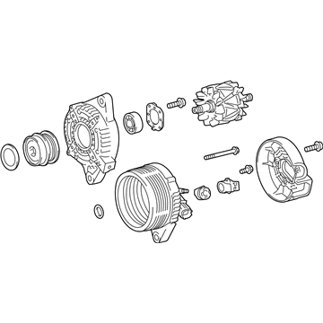 2022 Toyota C-HR Alternator - 27060-0T370