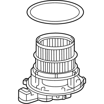 2023 Toyota Sequoia Blower Motor - 87103-0C090