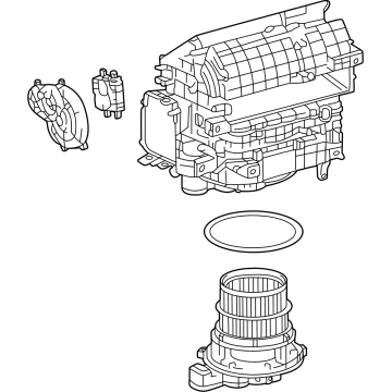 Toyota 87130-0C080 Blower Assembly