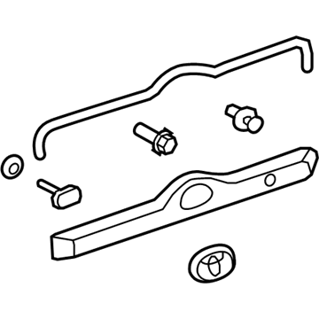 Toyota 76801-48070 Garnish Sub-Assy, Luggage Compartment Door, Outside