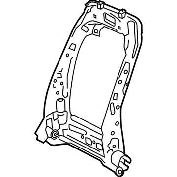 Toyota 71014-06461 Seat Back Frame