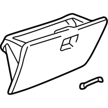 Toyota 55550-42010-B0 Glove Box Assembly