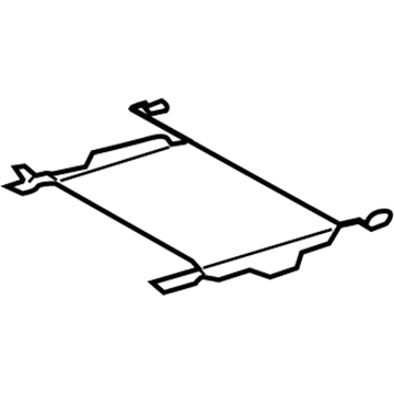 Toyota 73507-AE030 Rail, Front Seat Under Tray