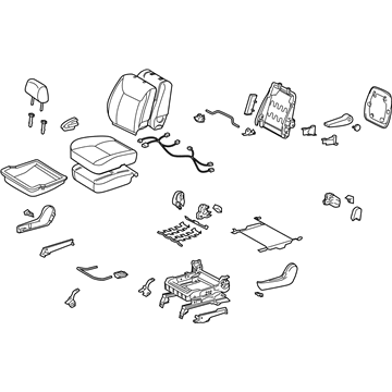 Toyota 71100-08102-B0 Seat Assembly