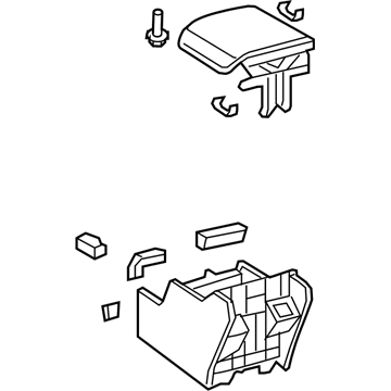 Toyota 58910-0C200-E0 Box Assembly, Console, R