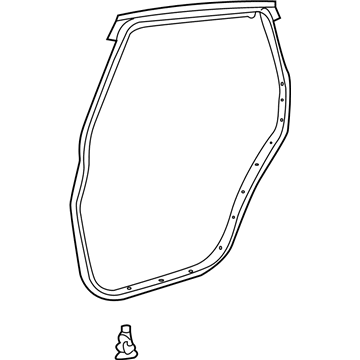 Toyota Prius Door Seal - 67872-47020